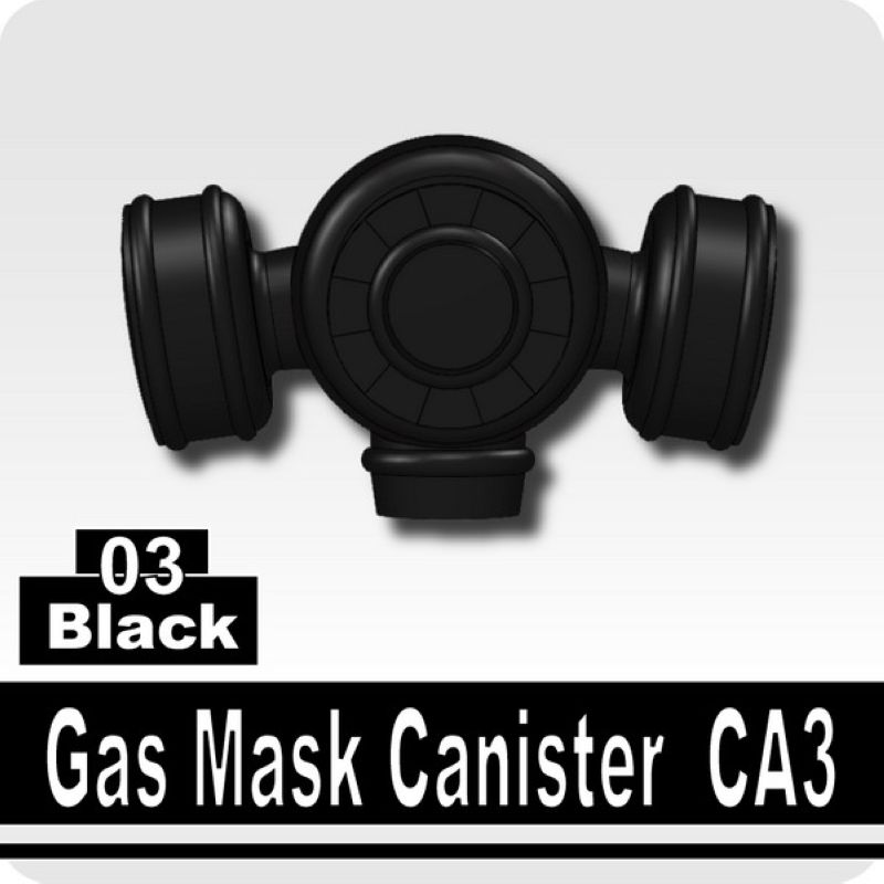 Фильтр для противогаза черный CA3 черный