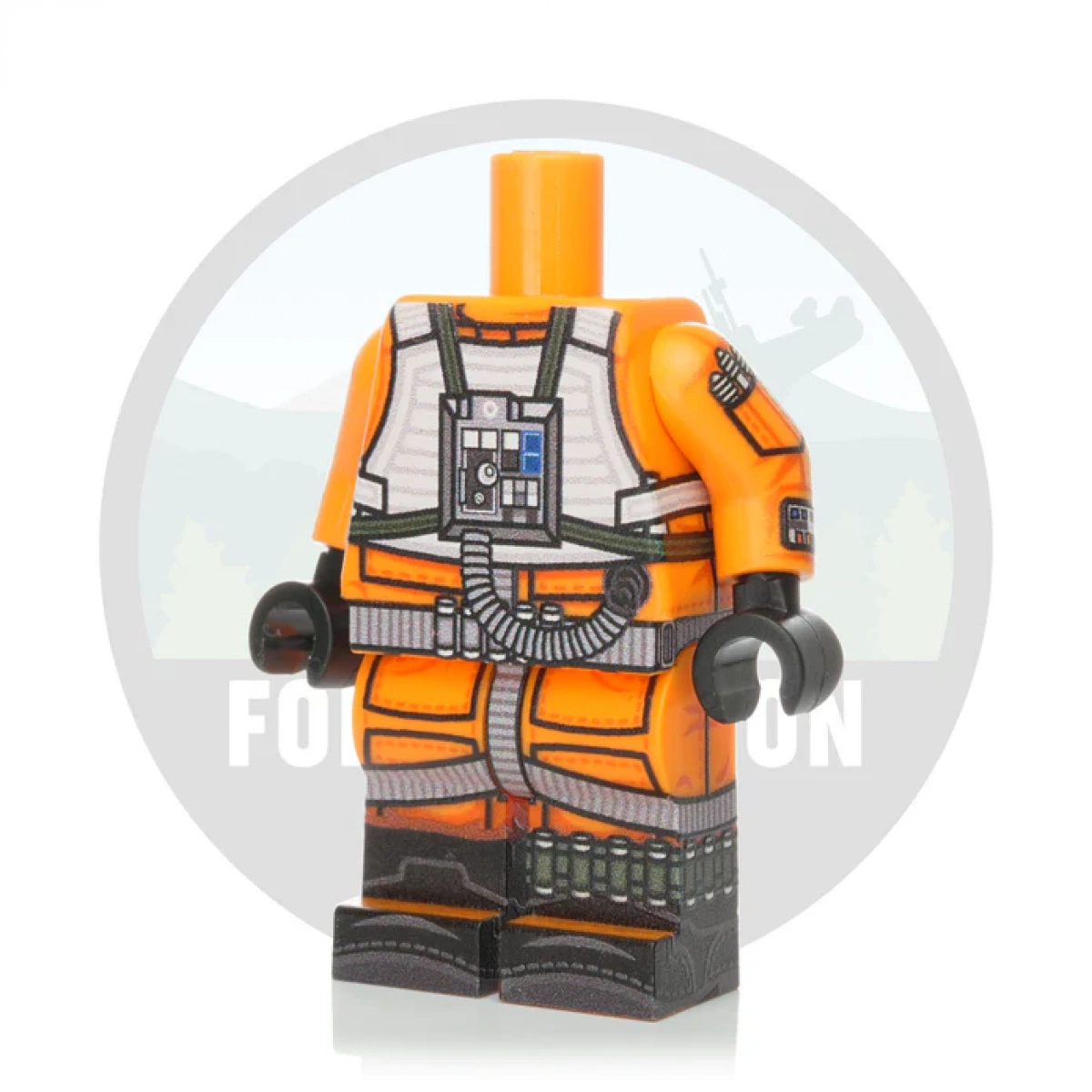 Rebel Pilot - Orange