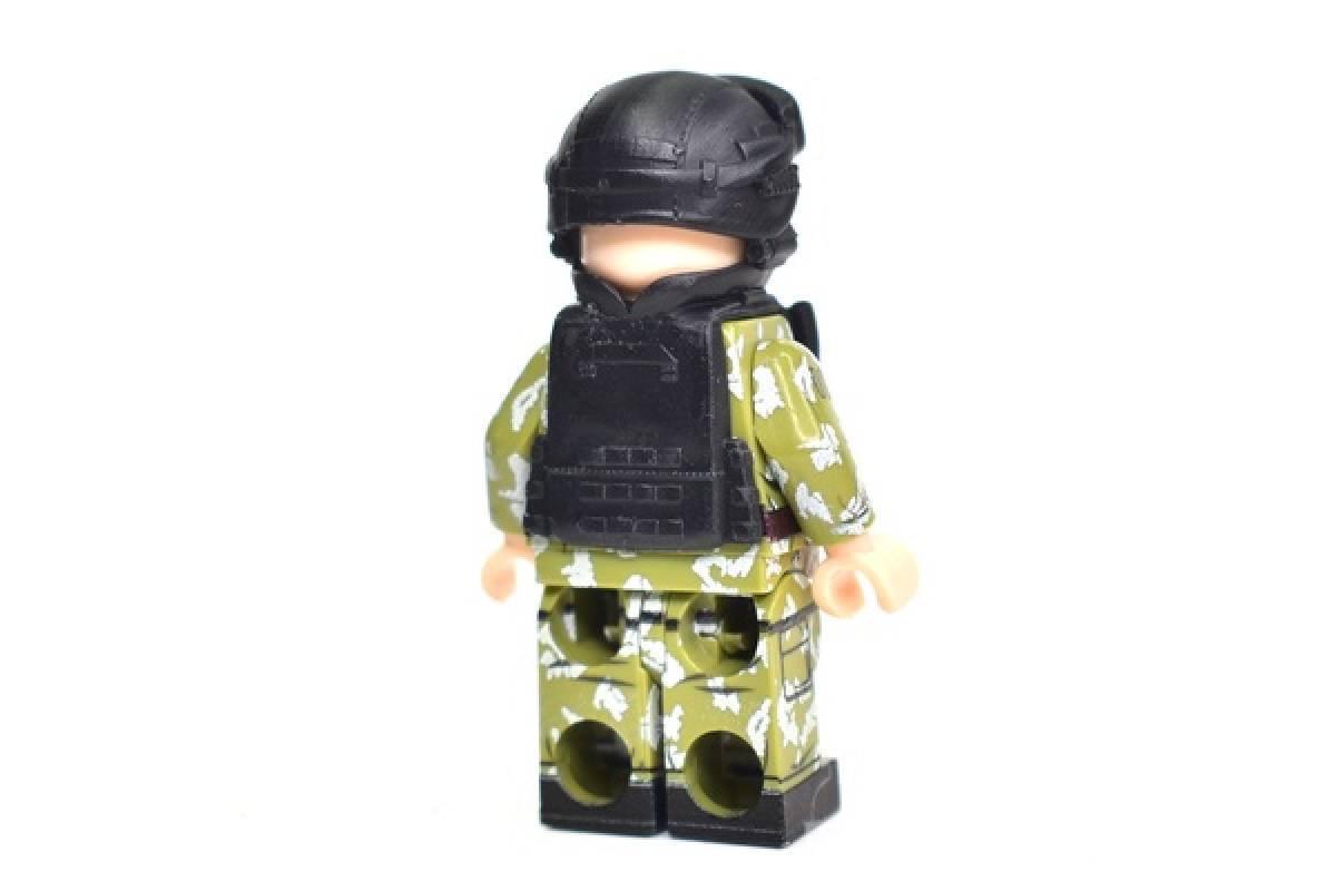Vest 6B45 "Ratnik" with the attacker, black, pouches
