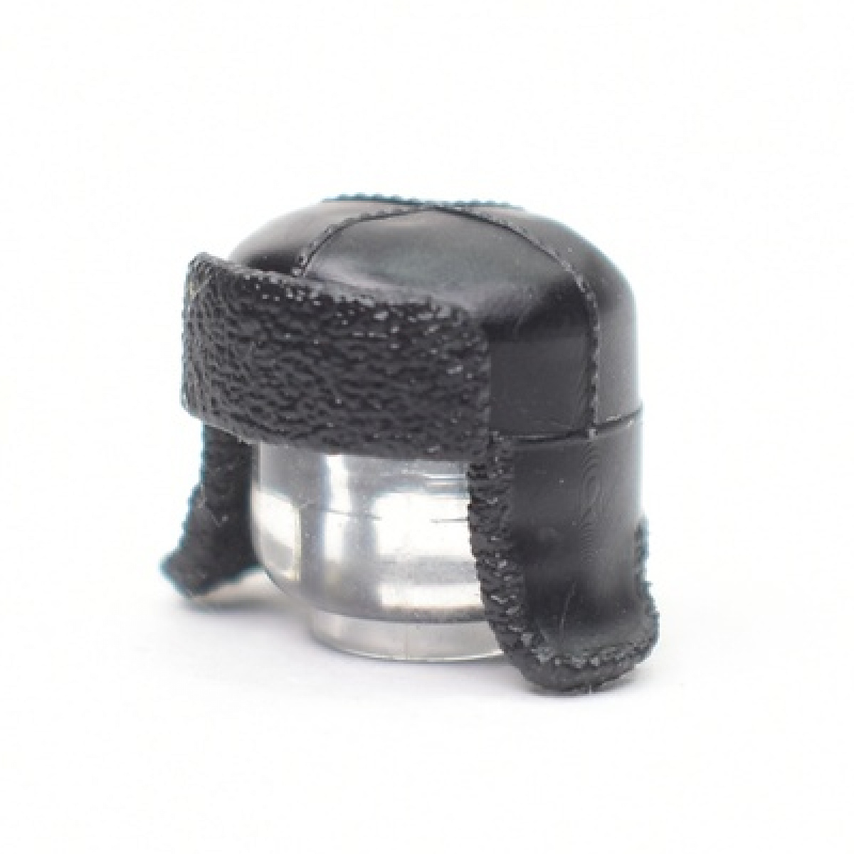 Earflaps with drooping ears, black