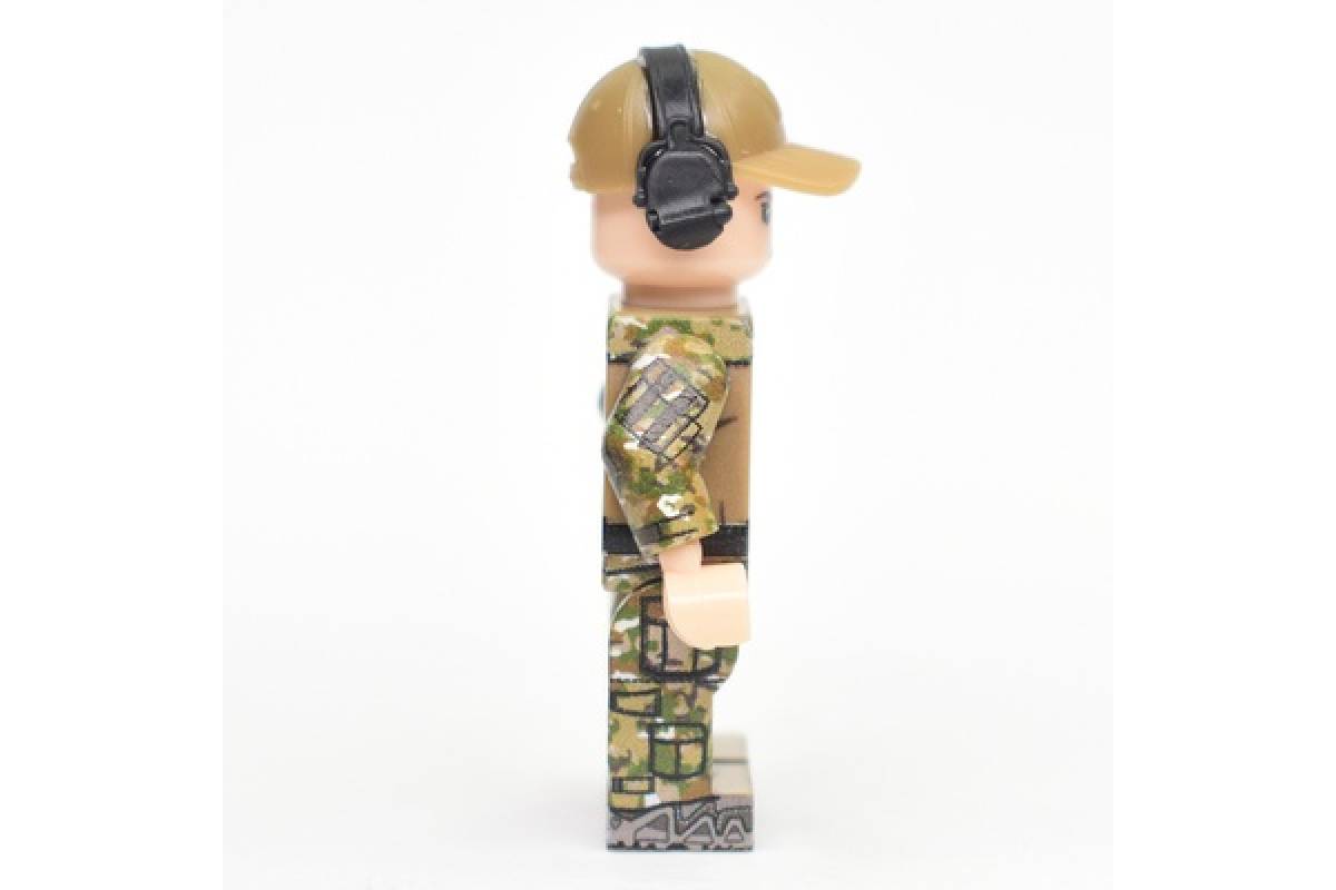 Modern Russian Soldier in camouflage multicam
