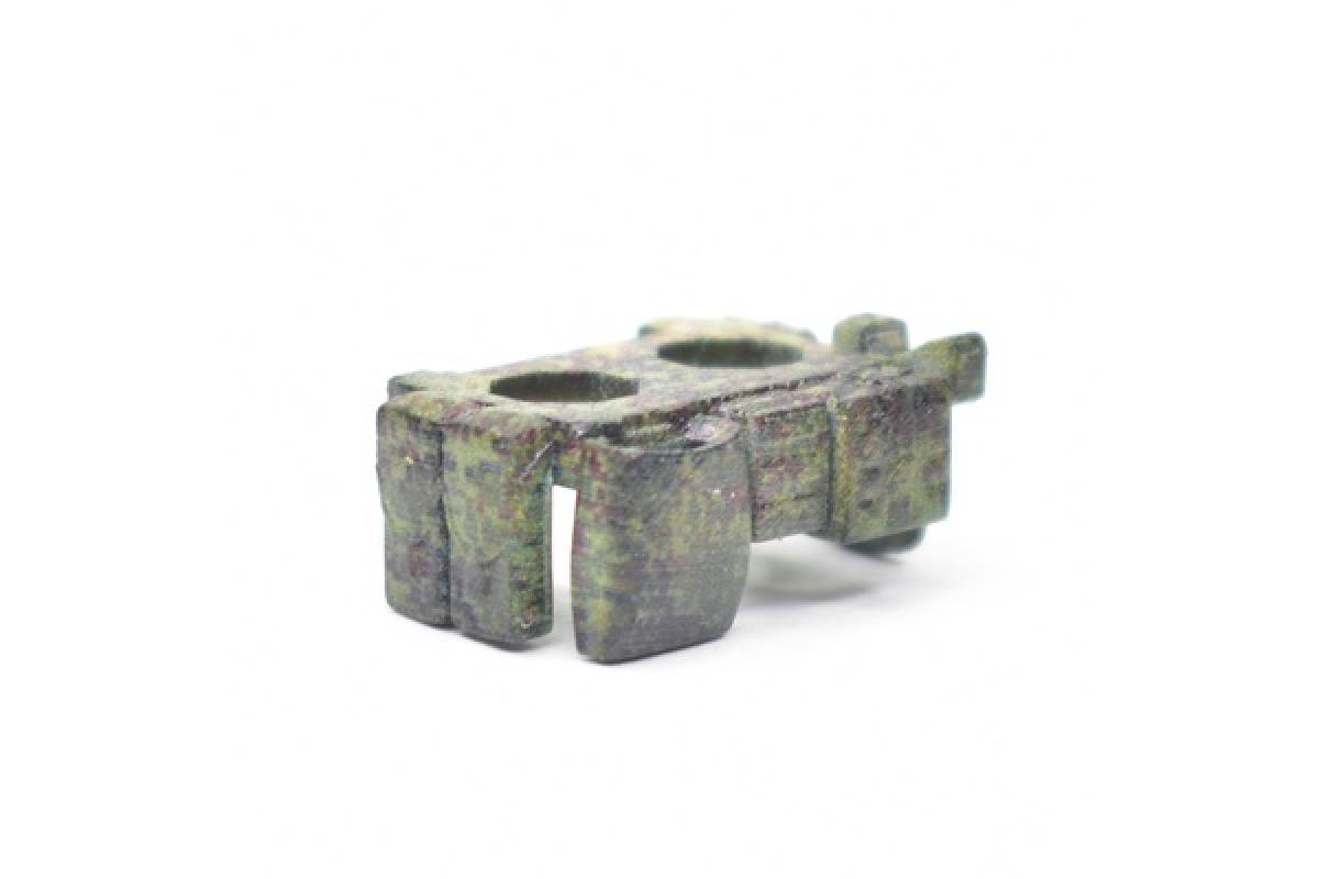 Unloading belt under “Shooter” cap. pixel camouflage.