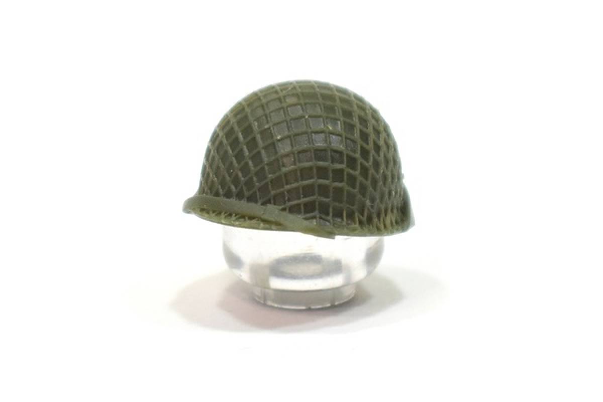 American M1 helmet with mesh. Dark green