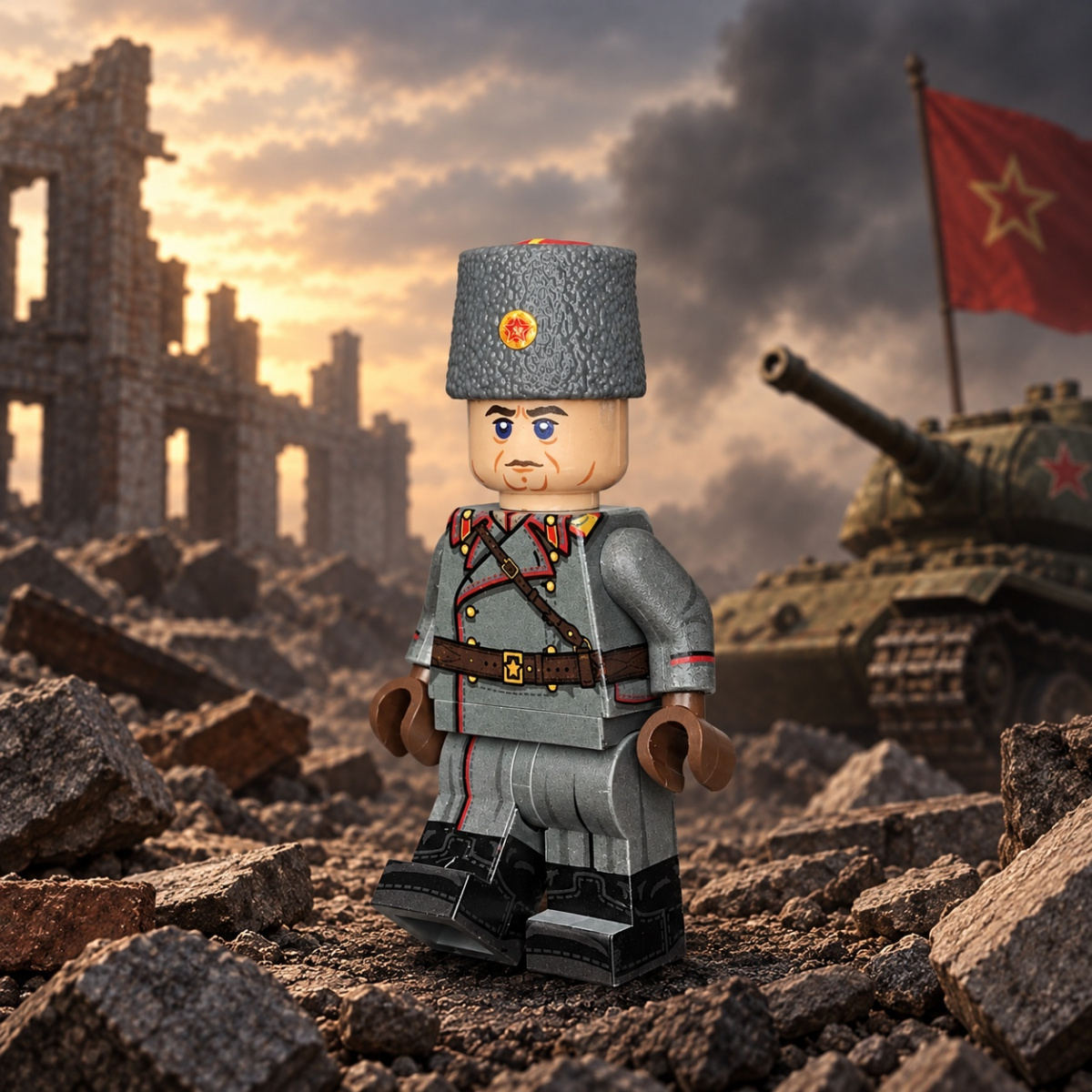 Red Army Marshall Zhukov | Winter Coat