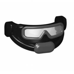 Tactical Goggles - Trans Clear (Black/Dark Blueish Gray)