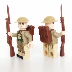 Британский Пехотинец с рюкзаком (Брикпанда)