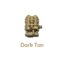 US Flame Tank Dark Tan