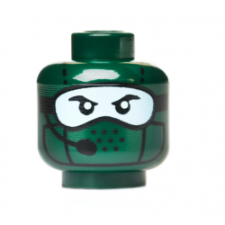 Headset Head Dark Green