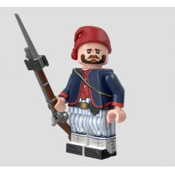 American Civil War Louisiana Tigers with Perfect Caliber™ BrickArms® Caplock Musket