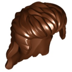 Hair Long Mullet Style Reddish Brown