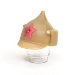 Budyonovka Infantry Cap Dark Tan | Early Red Army