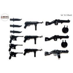 Weapons for LEGO minifigures new accessories RusArms Khaki Maxim Gun 