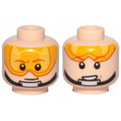 Голова Люк Скайуокер - Оранжевый визор