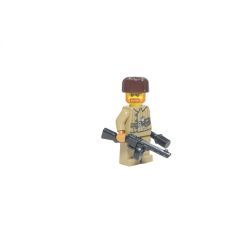 WWII Winter russian soldier with PPSh