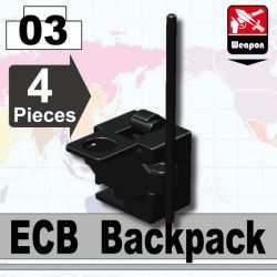 ECB Backpack Black