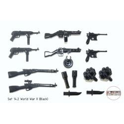 Набор оружия Второй Мировой Войны v 14.2 черный цвет