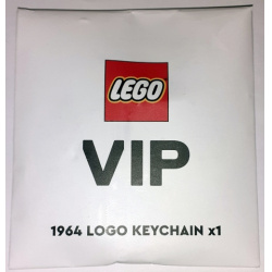 VIP 1964 LEGO Logo Spinning Key Chain
