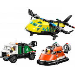 60505 Airplane, Service Truck and Hovercraft Remix