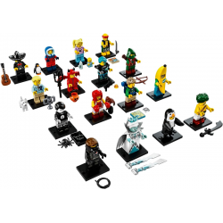 71013-17 Полный набор минифигурок Лего серии 16
