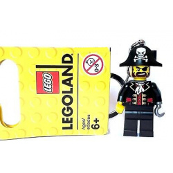 853814 Pirate Captain Minifigure Keychain