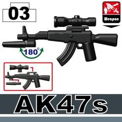 AK47s со съемным прицелом черный