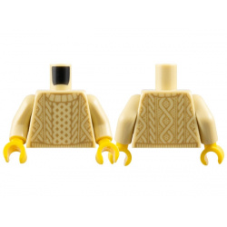 Вязаный Свитер | Торс тановый