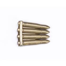 40mm Bofors 4Clip Shells Brass