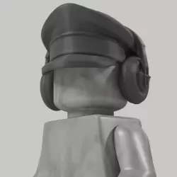 German Crusher Cap with Headphones