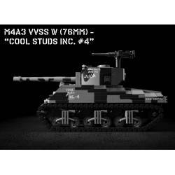M4A3 VVSS W (76mm) – "Cool Studs Inc. #4" 761st Tank Battalion