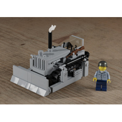 M1 Light Tractor – US Navy Seabees Bulldozer