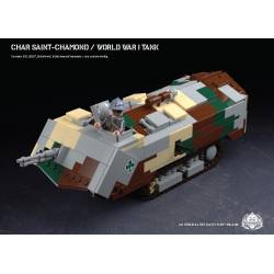 Char Saint-Chamond - World War I Tank