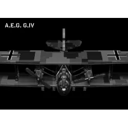 Немецкий самолет-бомбардировщик A.E.G. G.IV