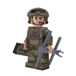 Loitering Drone with Special Forces Operator