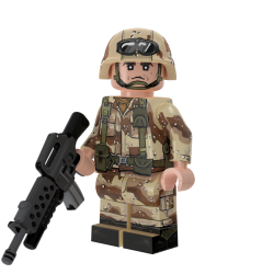 Desert Storm US Marine Rifleman V2 with M16A2