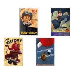 WWII Propaganda Poster Tile Pack V2