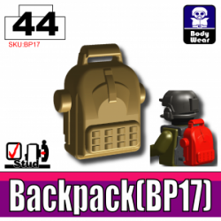 BP17 Backpack Dark Tan
