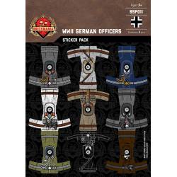 WWII German Officers Pack - Stickers