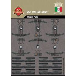 WWI Italian Army - Sticker Pack