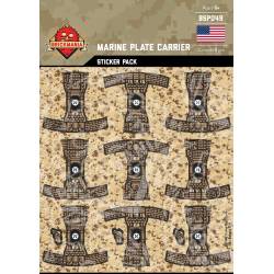 Marine Plate Carrier - Sticker Pack