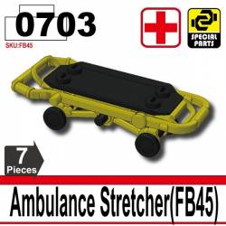 Ambulance Stretcher FB45 Yellow