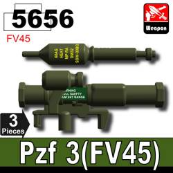 Pzf3 Панцерфауст 3, серо-зеленого цвета