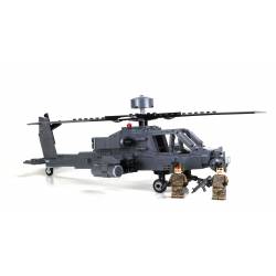 Battle Brick Army Attack Helicopter