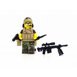 Special Forces Army Sniper Value Minifigure