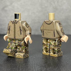 Fleece Jacket and Multicam Pants