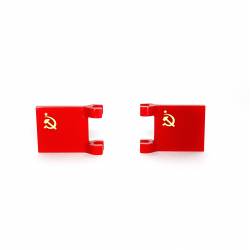 WWII Soviet Flag - modified tile 2x2