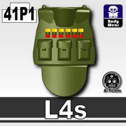 Броня L4s с принтом зеленого цвета