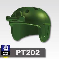 Шлем PT202, железно-зеленый