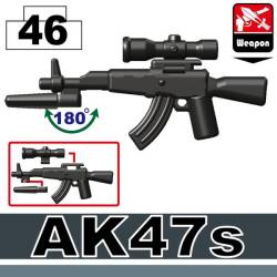 AK47s со съемным прицелом черно-стальной