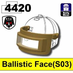 Ballistic Face S03 Dark Tan