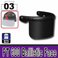 Баллистическая маска PT 600 черная